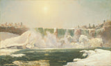 Jasper-Francis-Cropsey-1868-Niagara-falls-i-vinter-art-print-kunst--gjengivelse-vegg-art-id-asaakp12n
