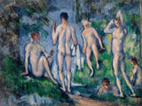 paul-cezanne-group of bathers-bathers-group-art-print-fine-art-reproduction-wall-art-id-asamhbx7j