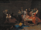 讓-弗朗索瓦-皮埃爾-佩龍-1787-蘇格拉底之死-藝術印刷品美術複製品牆藝術 id-asiqpi9yr