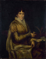 anoniem-1810-portret-van-vrouw-kunstprint-kunst-reproductie-muurkunst
