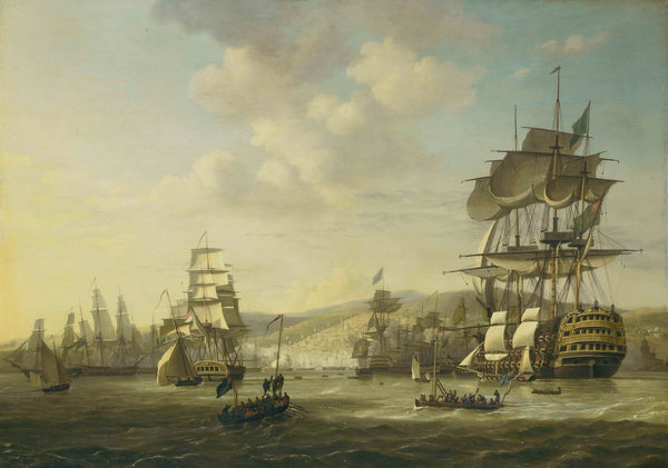 nicolaas-baur-1818-the-anglo-dutch-fleet-in-the-bay-of-algiers-backing-up-art-print-fine-art-reproduction-wall-art-id-asjfsmy1j