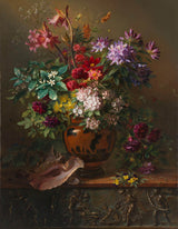 Georgius-Jacobus-Johannes-Van-OS-1817-ešte-život s-kvety-in-a-grécko-váza-alegória-of-jari-art-print-fine-art-reprodukčnej-wall-art-ID- asjumhv6z