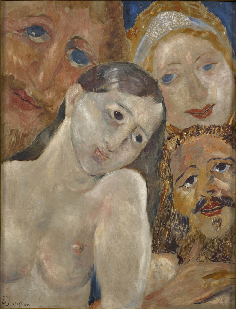 ernst-josephson-ecstatic-heads-art-print-fine-art-reproduction-wall-art-id-asko95cci