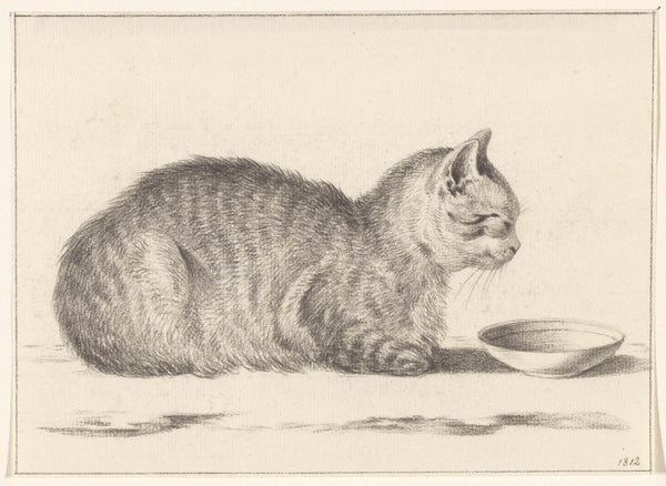jean-bernard-1812-lying-cat-left-for-a-dish-art-print-fine-art-reproduction-wall-art-id-aslac6pfi