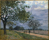 alfred-sisley-1879-versaldan-luvecienne-giden-yol-bas-bas-basqi-reproduksiya-wall-art-id-asn5coewt
