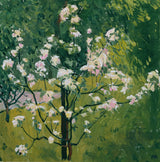 콜로만-모저-1913-꽃이 만발한 나무-예술-인쇄-미술-복제-벽-예술-id-asniscxes