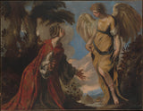 francesco-maffei-1657-hagar-en-de-engel-kunstprint-kunst-reproductie-muurkunst-id-asntzgoze