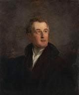 Jan-Вилем-pieneman-1821-портрет-проучване-на-Артър Уелсли--дук-на-Уелингтън-арт-печат-фино арт-репродукция стена-арт-ID-asnzlffa8
