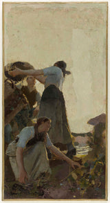 georges-bertrand-1893-sketch-for-the-dining-room-of-the-hotel-de-ville-in-paris-the-harvest-art-print-fine-art-reproduction-wall-art