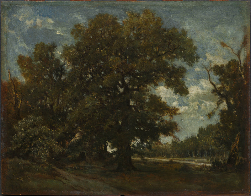 imitator-of-theodore-rousseau-19th-century-the-oak-tree-art-print-fine-art-reproduction-wall-art-id-asqa0ors1