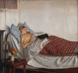michael-peter-ancher-1882-den-sjuka-flickan-konsttryck-finkonst-reproduktion-väggkonst-id-asrfl9dff