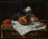 Edouard Manet - 1870-the-brioche-art-print-fine-art-reprodukčnej-wall-art-id-ast43angq
