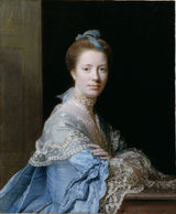アラン・ラムゼイ-1767-ジャン・アバクロンビー・ミセス・モリソン・オブ・ハドー・アート・プリント・ファイン・アート・複製-ウォール・アート-id-astxvjlso