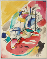 Wassily Kandinsky - 1913-draftimprovisation-31-more-bitka-art-print-fine-art-reprodukčnej-wall-art-id-asusncywu