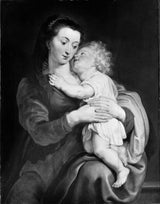 Peter-Paul-Rubens-neitsi-ja-laps-kunst-print-kaunid-kunst-reproduktsioon-seinakunst-id-asvgkr4bs