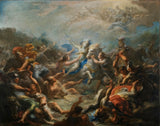 giacomo-del-po-po-1710-camillia在战争中从维吉尔·埃涅伊德艺术打印精细艺术复制品墙艺术ID asvjdpjk3