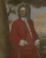 john-watson-1720-dżentelmen-z-rodziny-schuyler-przypisywany-johnowi-watsonowi-reprodukcja-sztuki-druku-dzieł-sztuki-ściennej-id-asw2k9e8e