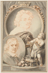 jacob-houbraken-1708-portrætter-af-anton-van-dyck-og-jacob-bray-art-print-fine-art-reproduction-wall-art-id-aswbucf02