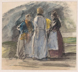 johan-antonie-de-jonge-1874-three-women-standing-in-conversation-art-print-fine-art-reproduction-wall-art-id-asws0k75j