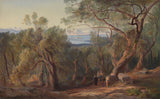 爱德华·里尔1862-科孚岛，从圣诞老人德卡艺术打印精细艺术复制墙艺术ID aszent1do