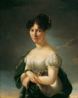 Eugenie-le-Brunn 1822-damenbildnis-art-print-fine-art-reproduction壁艺术-id-at1rv061y