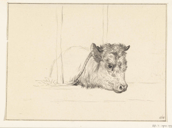 jean-bernard-1818-head-of-a-cow-lying-in-a-stable-to-the-right-art-print-fine-art-reproduction-wall-art-id-at2ca3m3o