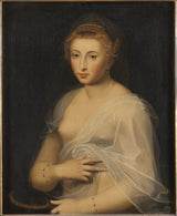 unknown-17th-century-young-lady-holding-a-mirror-art-print-fine-art-reproduction-wall-art-id-at3x60d4x