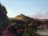 Thomas-cole-1833-catskill-sceneria-sztuka-druk-reprodukcja-dzieł sztuki-sztuka-ścienna-id-at4h7eikt