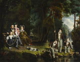 威廉·漢密爾頓-1834-亞歷山大-馬斯特頓和他的妻子和孩子-藝術印刷品-精美藝術-複製品-牆藝術-id-at5k0ddlx