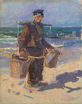 jan-toorop-1904，贝壳，渔夫，艺术，印刷，精美的艺术，复制品，墙，艺术，id-at5tf4w55