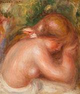 Pierre-auguste-renoir-torso-of-young-girl-topless-girl-art-print-fine-art-reproduktion-wall-art-id-at669hrb6