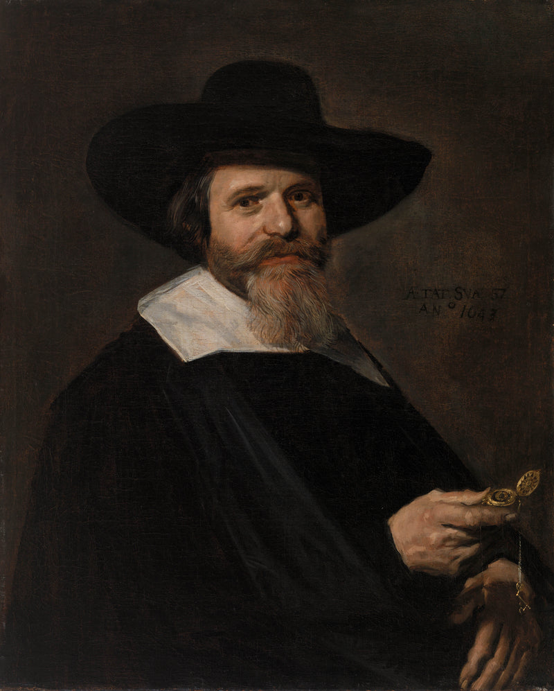 frans-hals-1643-portrait-of-a-man-holding-a-watch-art-print-fine-art-reproduction-wall-art-id-at67xoh1x