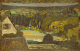 Edouard-jean-Vuillard-1899-landskapet-vindu-utsikt-the-skogen-art-print-fine-art-gjengivelse-vegg-art-id-at6djratl