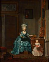 hermanus-numan-1776-susanna-van-collen-nee-mogge-və onun qızı-art-print-incə-art-reproduksiya-divar-art-id-at6u7n4nr