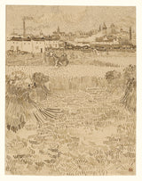 Vincent-van-Gogh-1888-Arles-view-from-the-wheatfields-art-print-fine-art-gjengivelse-vegg-art-id-at76uo5f8