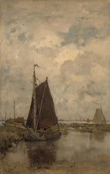 jacob-maris-1877-ụgbọ mmiri-na-dull-weather-art-ebipụta-fine-art-mmeputa-wall-art-id-at892j8lv