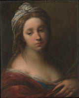 carlo-francesco-nuvolone-1650-en-kvinnlig-martyr-saint-konst-tryck-finkonst-reproduktion-väggkonst-id-at8pja24s