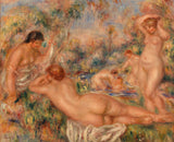 피에르 오귀스트 르누아르-1918-목욕-목욕-예술-인쇄-미술-복제-벽-예술-id-at8xazrle