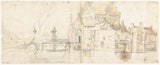 неизвестен-1605-изглед-на-на-замък cantecroy-арт-печат-фино арт-репродукция стена-арт-ID-at9jm80dm