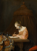 gerard-ter-borch-1655-woman-pise-a-letter-art-print-fine-art-reproduction-wall-art-id-ata27gdn0