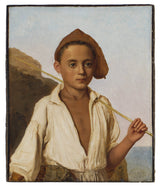 քրիստեն-կոբկե-1839-ի-երիտասարդ ձկնորսի-տղայի-դիմանկարը-կապրի-արտ-պրինտ-նուրբ-արվեստ-վերարտադրում-պատի-արվեստ-id-ata5aimof