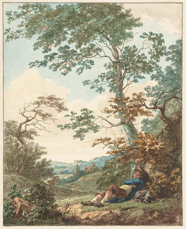hermanus-numan-1754-sleeping-man-with-dog-under-a-tree-art-print-fine-art-reproduction-wall-art-id-atc54dedl