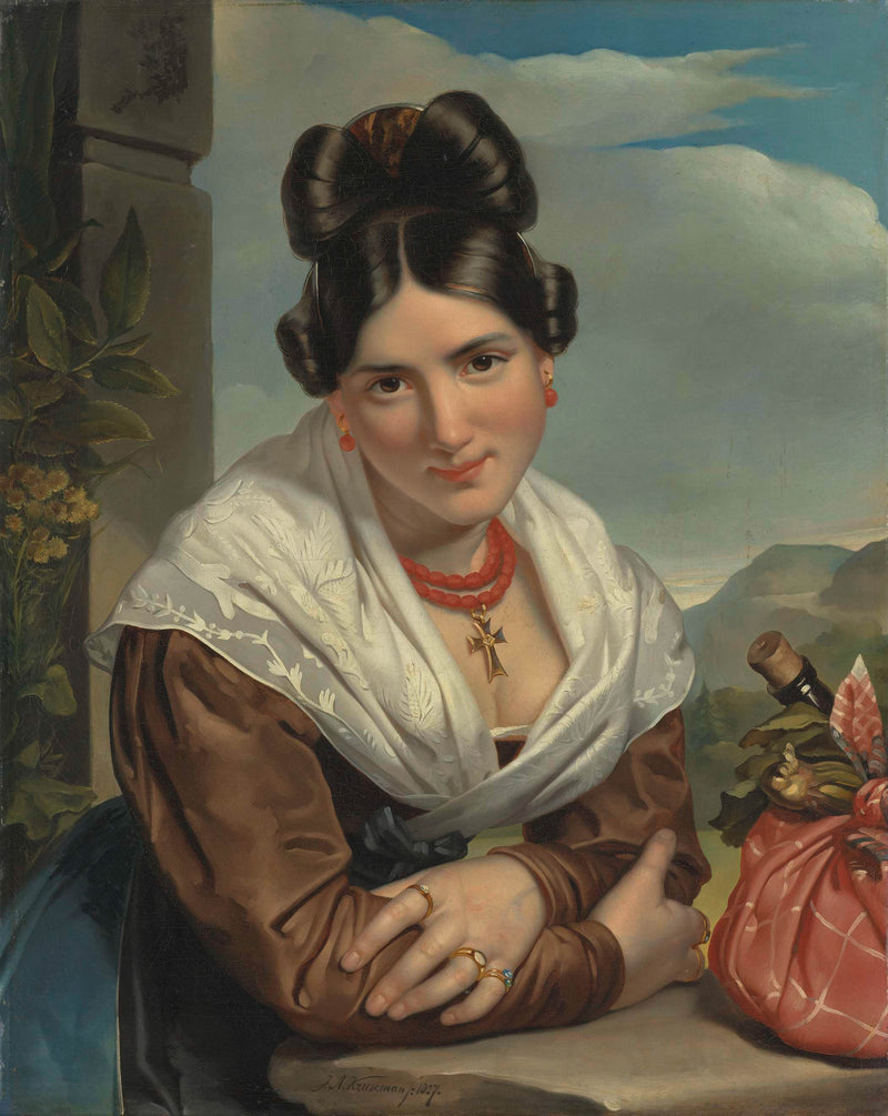 jan-adam-kruseman-1827-a-young-girl-reposing-art-print-fine-art-reproduction-wall-art-id-atcmj4wgn