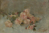 恩典·乔尔1895年玫瑰艺术印刷精美的艺术复制品墙上的艺术id-atd9j9ylx