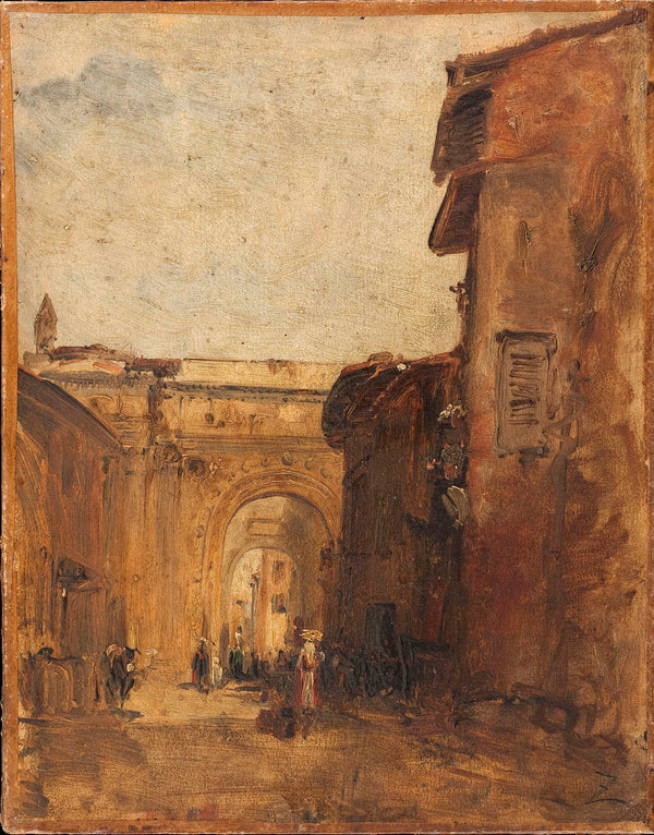 felix-ziem-1846-a-street-in-florence-art-print-fine-art-reproduction-wall-art