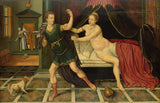 未知1575约瑟夫和波提乏斯的妻子艺术印刷精美的艺术复制墙艺术idatelcw7b8