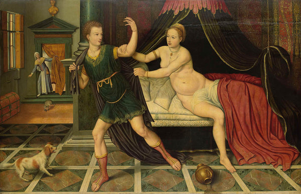 unknown-1575-joseph-and-potiphars-wife-art-print-fine-art-reproduction-wall-art-id-atelcw7b8
