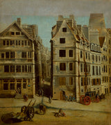 nicolas-jean-baptiste-raguenet-1751-the-cabaret-image-notre-dame-place-de-greve-current-place-of-city-hall-art-print-kunst-reproduksjon-wall-art