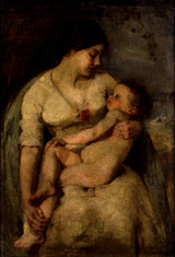 grace-joel-1910-mati-in-otrok-umetnost-tisk-likovna-reprodukcija-stena-umetnost-id-atio5ujzj
