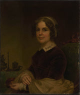 Nathaniel-Jocelyn-1845-mrs-Augustus-Russell-street-caroline-mary-Leffingwell-1790-1877-art-print-fine-art-gjengivelse-vegg-art-id-atjorhe2b